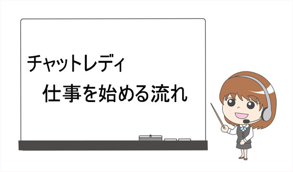 チャットレディのなり方は？仕事を始める流れ